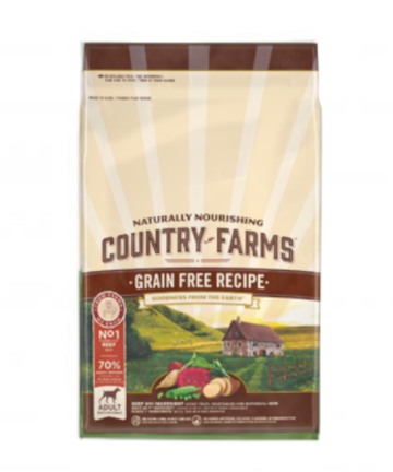 Country Farms Adult Grain Free Beef