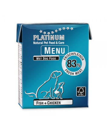 Platinum Menu Fish & Chicken 375 gr