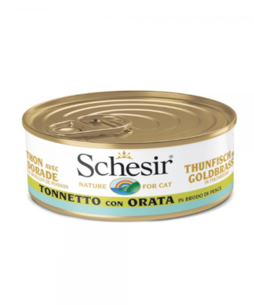 Schesir Cat Tuna i Orada u prirodnom sosu 70 gr