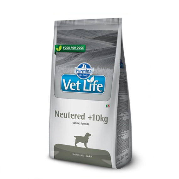 vet life dog neutered 10kg+