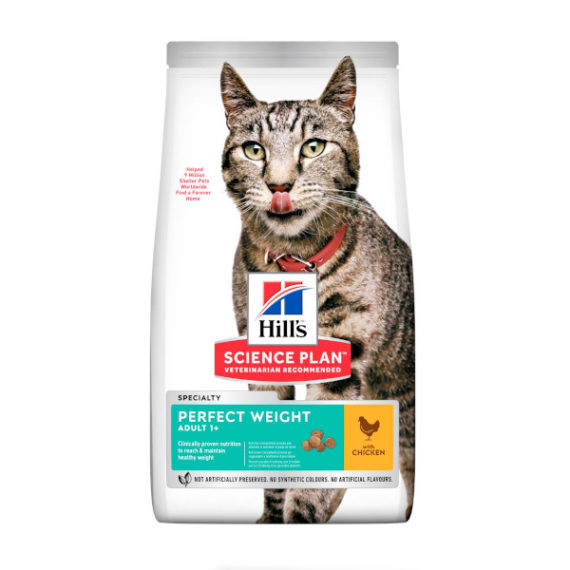 Hill's Science Plan Cat Adult Perfect Weight Piletina 1,5 kg