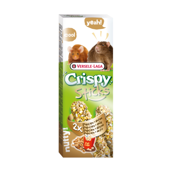 Versele Laga Crispy Sticks Popcorn & Nuts 110 gr