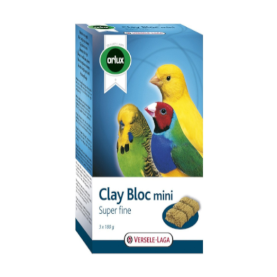 Versele Laga Orlux Clay Bloc Mini 3x180 gr